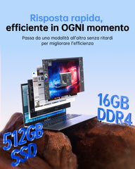 ACEMAGIC AX17 Intel Alder Lake N95 17,3" Laptop