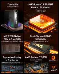 ACEMAGIC S3A AMD Ryzen 9 Mini PC