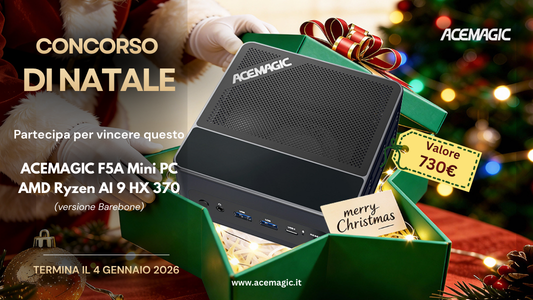Concorso di Natale ACEMAGIC F5A Mini PC