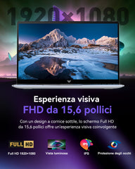 ACEMAGIC AX15 Intel N97 Laptop con Display da 15,6"