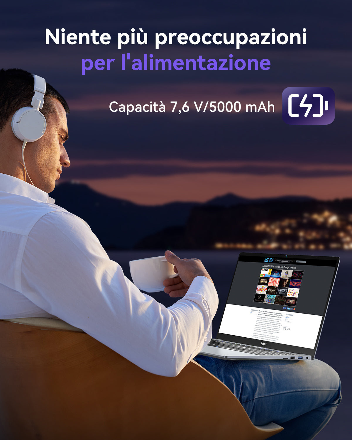 ACEMAGIC AX15 Intel N97 Laptop con Display da 15,6"