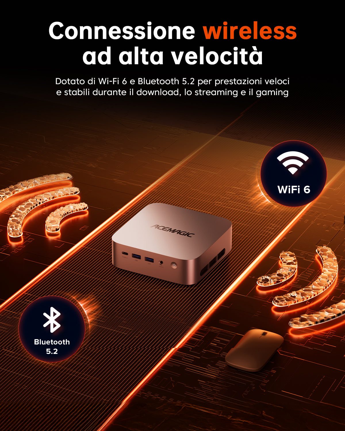 ACEMAGIC K1 Intel® Core™ i5-12600H / AMD Ryzen™ 7 5825U/7730U Mini PC
