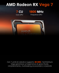 ACEMAGIC K1 AMD Ryzen 5 7430U/Ryzen 3 3300U Mini PC