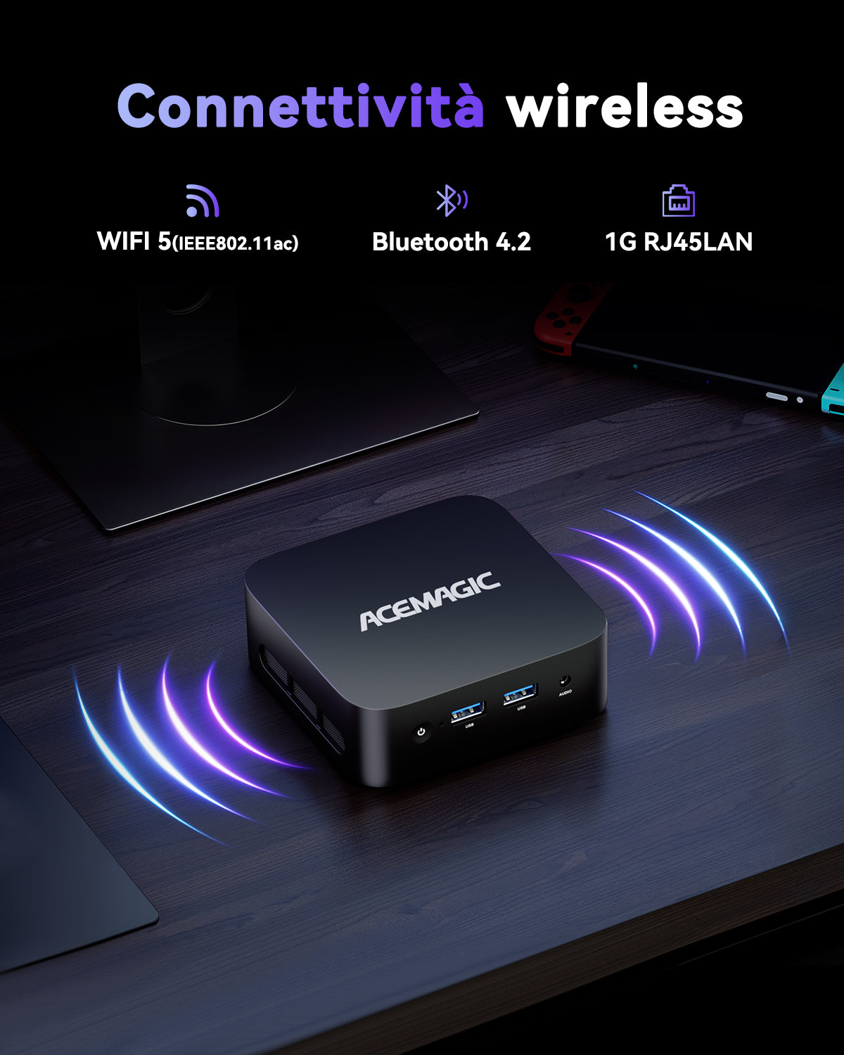 ACEMAGIC V1 Intel Alder Lake N95/Twin Lake N150 Mini PC