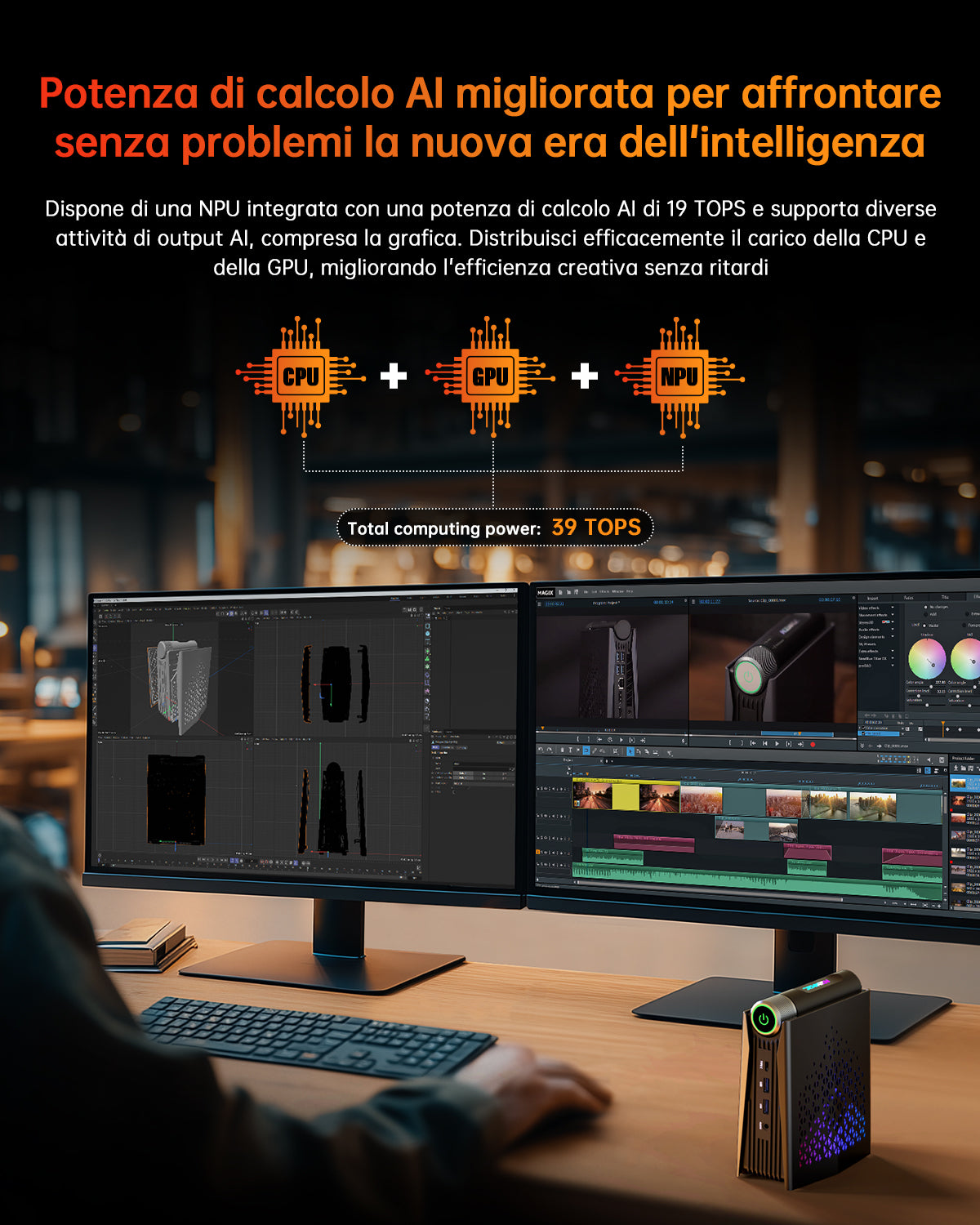 ACEMAGIC S3A AMD Ryzen 9 Mini PC