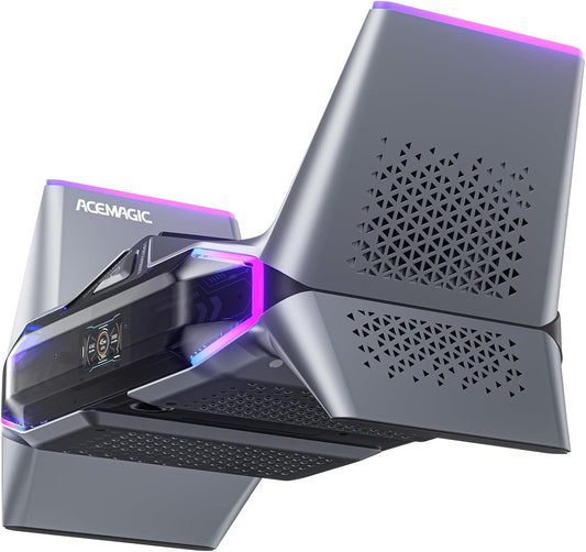 ACEMAGIC M2A Starship Mini PC Gaming, I7-12700H (14C/20T, fino a 4.7 GHz), RTX3060M Graphics, 32 GB DDR5 1 TB NVME SSD Micro Desktop Computer supporta quattro schermi, WiFi6, Dual 2.5G LAN |8K|Type-C