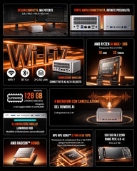 ACEMAGIC F9A AMD Ryzen AI MAX + 395 AI Mini Workstation