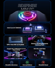 ACEMAGIC M1A PRO Intel® Core™ i9-13900HK Gaming Mini PC