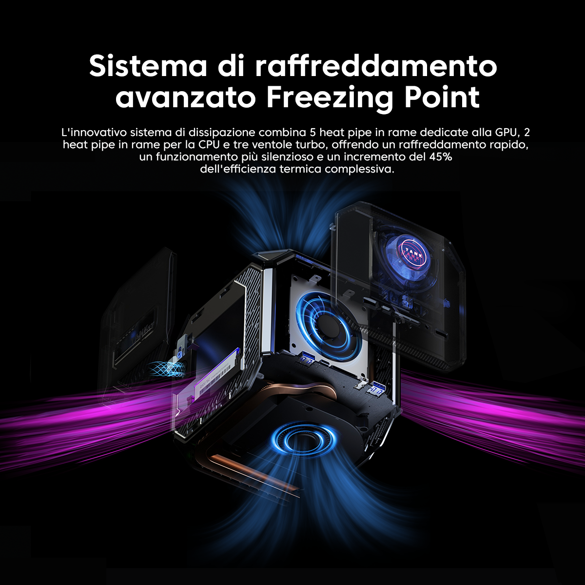 ACEMAGIC M1A PRO Intel® Core™ i9-13900HK Con RTX5060 Mini PC